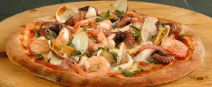 pizza ai frutti di mare