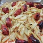 Salsicce e patate al forno